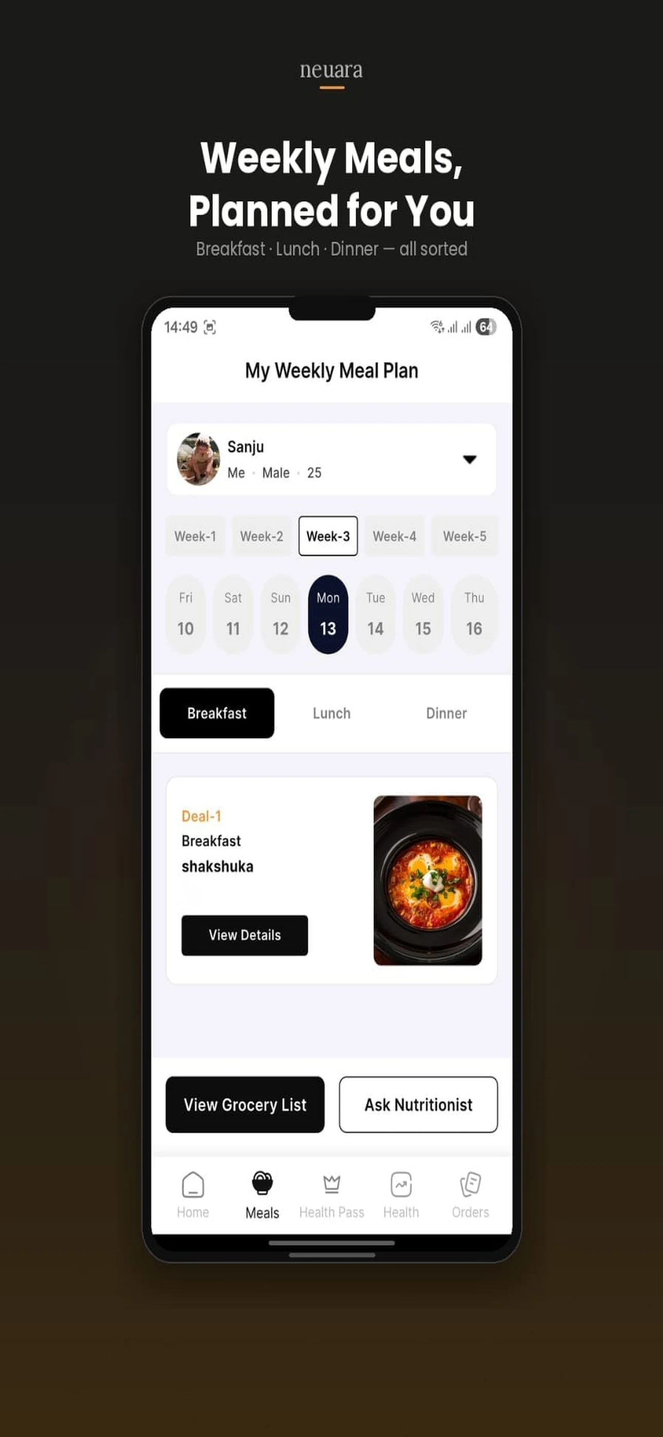 Book a Chef in 60 Seconds — ebic App